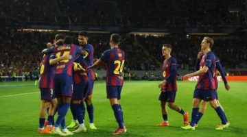 برشلونة يواجه أوساسونا على أرضه ضمن منافسات الدوري الإسباني 2025 2026 1